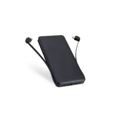 Energia que acompanha o seu cliente! Power Bank de 5000mAh, o brinde corporativo tecnológico e essencial para evitar que os smartphones fiquem sem bat