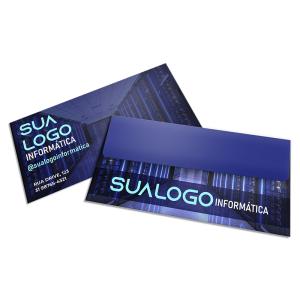 Envelope Carta Envelope Carta 23x11,5cm Papel Sulfite 90g 4x0