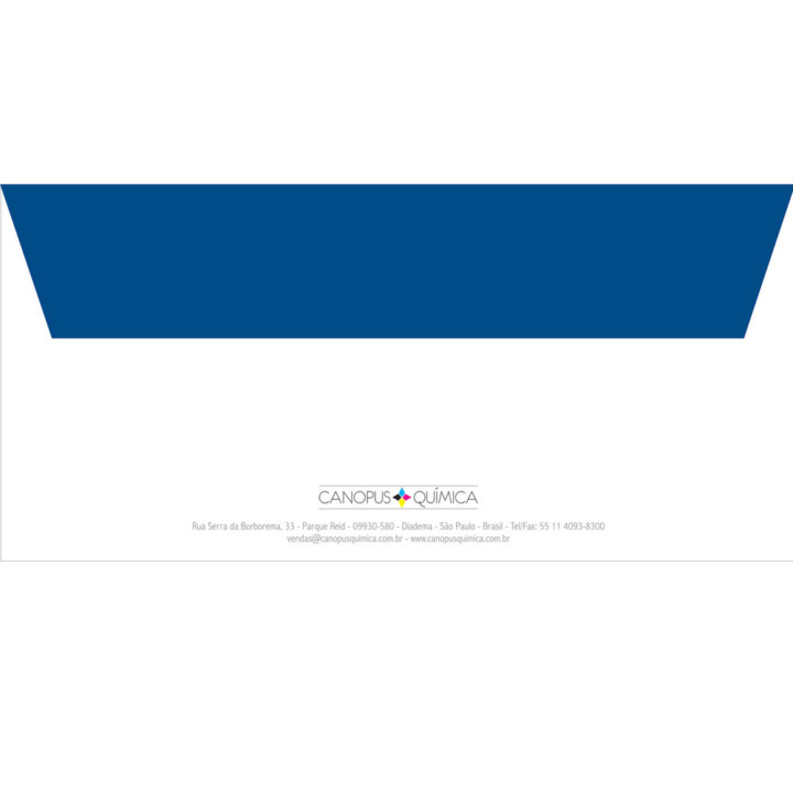 Envelope ofício branco - 11,4 x 22,9cm - 1×0