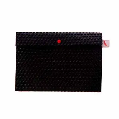 Envelope para kit em plástico bolha preto personalizado para reserva