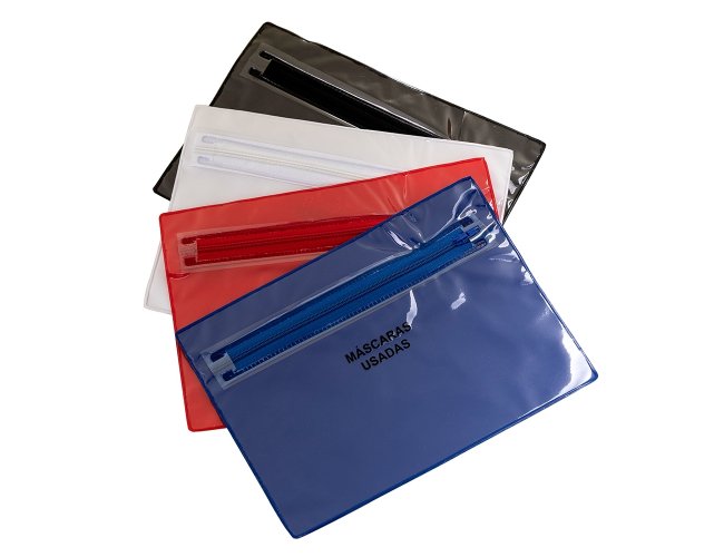 Envelope Plástico para Máscaras