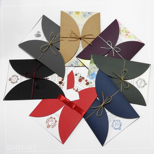 Envelopes de aba 14x20cm - Pct. com 10 unid.
