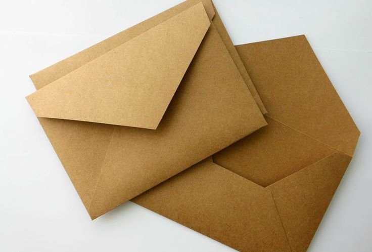 Envelopes Personalizados - Kraft 135g - Carta Pequeno - 11,3x16cm