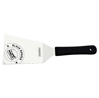 Epátula Tramontina Black Burger com lâmina em aço inox