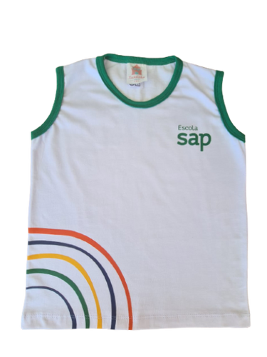 Escola Sap - Camisa Sem Manga Ed. Infantil