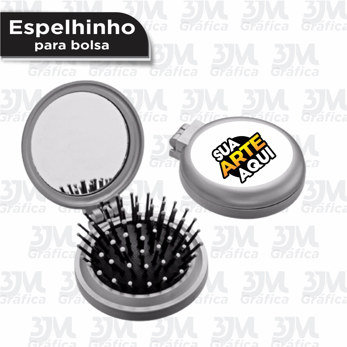Escovinha com espelho
