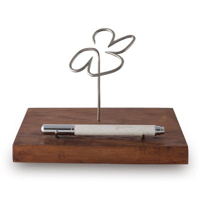 Escultura/Porta Caneta Flor - Linha Niemeyer