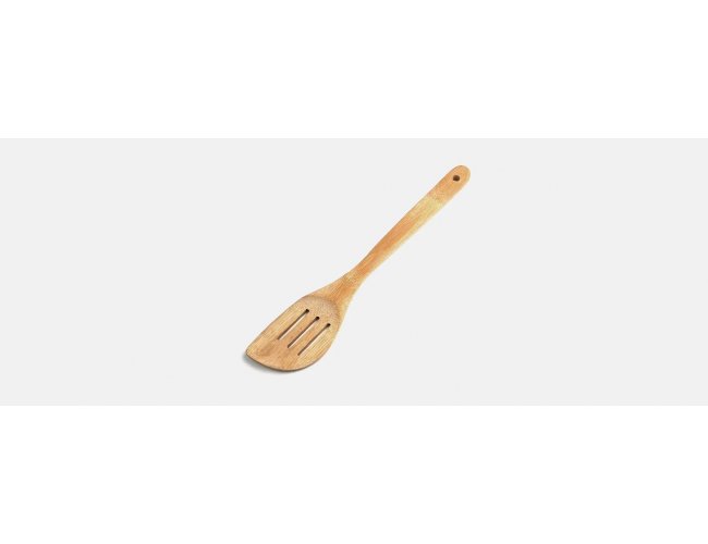Espátula Perfurada Em Bambu Utility - 30 Cm