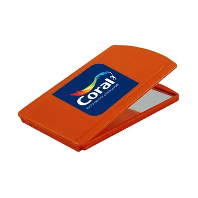 Espelho de Bolsa Alaranjado Plastico Premium