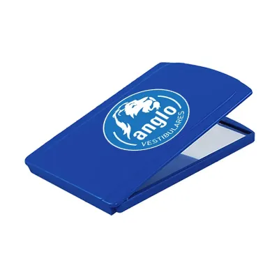 Espelho de Bolsa Azul Plastico Premium