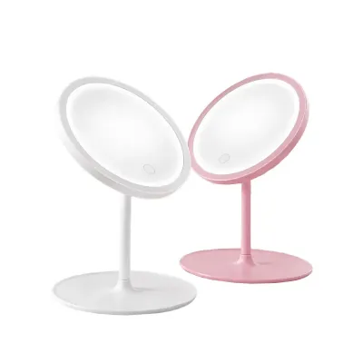 Espelho de Mesa Plastico Com Led