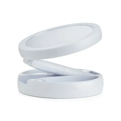 Espelho Dobravel Com Led Recarregavel