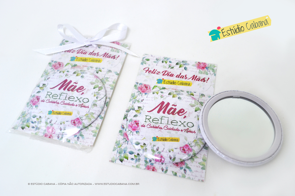 Espelho Reflexo Dia das Mães • Prd045
