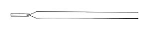 Espeto Inox Cabo Fundido 105cm x 2mm (cabo 15cm)