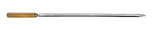 Espeto Inox Cupim Duplo 115 cm x 2 mm