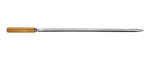 Espeto Inox Cupim Duplo 125 cm x 2 mm