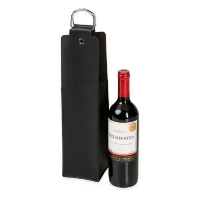 Estojo de Couro Para Vinho Personalizado