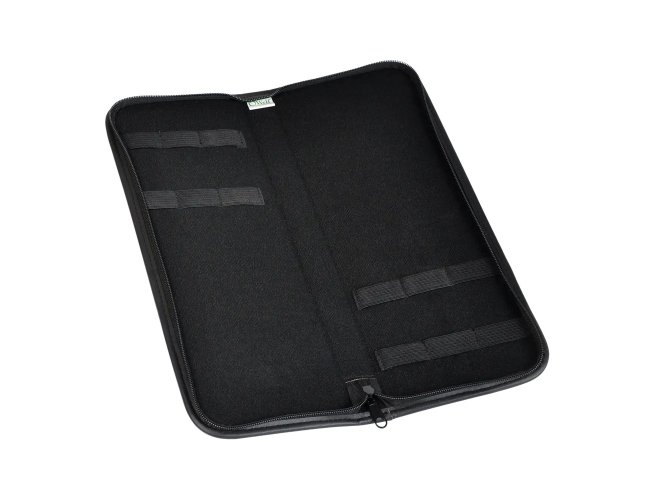Estojo Em Material Sintético Preto Para 6 Peças
