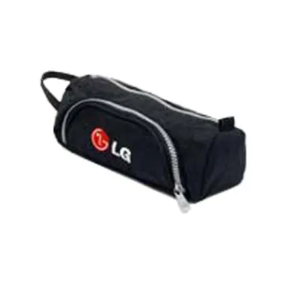 Estojo em Nylon Amassado Bolso Frontal