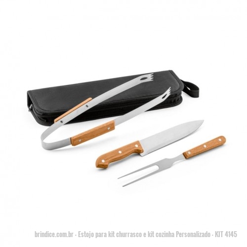 Estojo Para Kit Churrasco E Kit Cozinha Personalizado