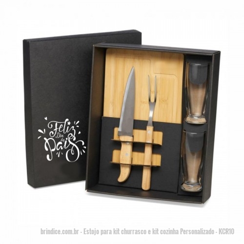 Estojo Para Kit Churrasco E Kit Cozinha Personalizado