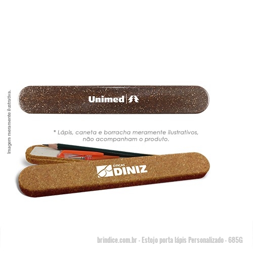Estojo Porta Lapis Personalizado