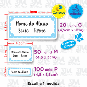 Etiqueta Escolar