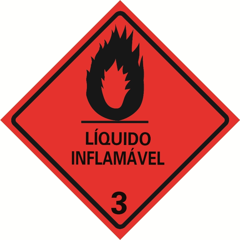 Etiqueta Líquido Inflamável