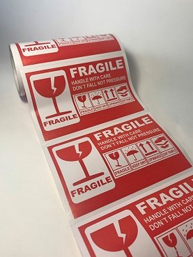 Etiquetas obrigatórias Símbolos de manuseio e transporte