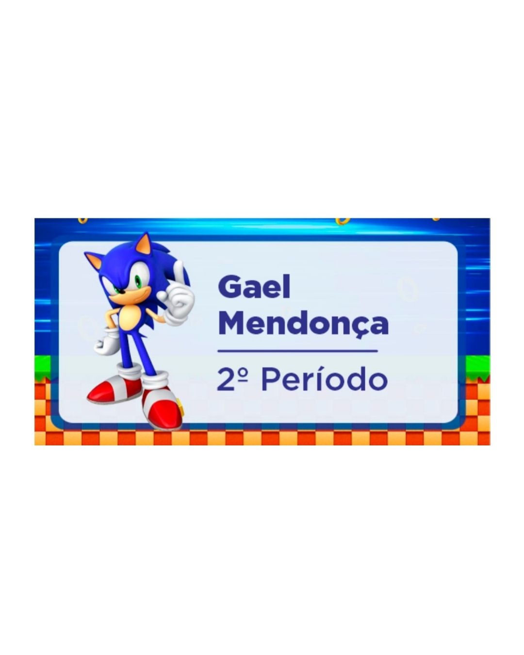 Etiquetas Termocolantes - Sonic