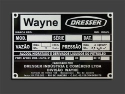 Etiquetas de identificação em Metal — foto 5