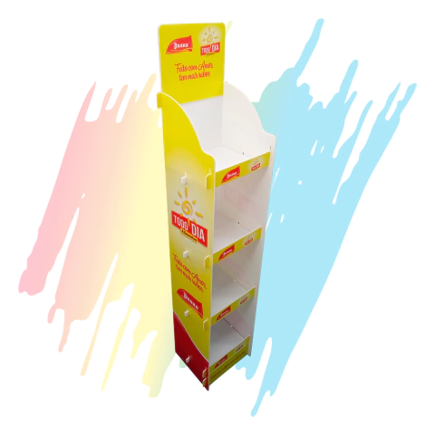 Expositor 4 Prateleiras - 30L x 30P x 170 cm
