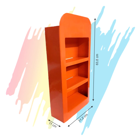 Expositor de Calçados Infantis - Kit c/ 10 unidades