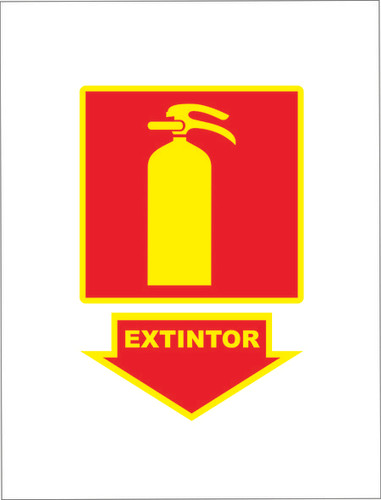 Extintor 20x30 - Pacote com 12un