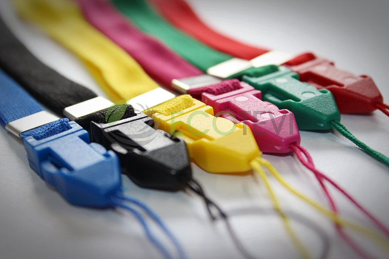 Cordão para crachá liso — foto 2