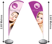 Wind Banner Kit Completo Bandeira E Base — foto 4