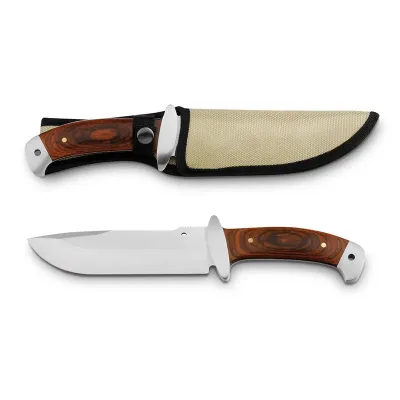 Faca em Aco Inox e Madeira Lnr94032