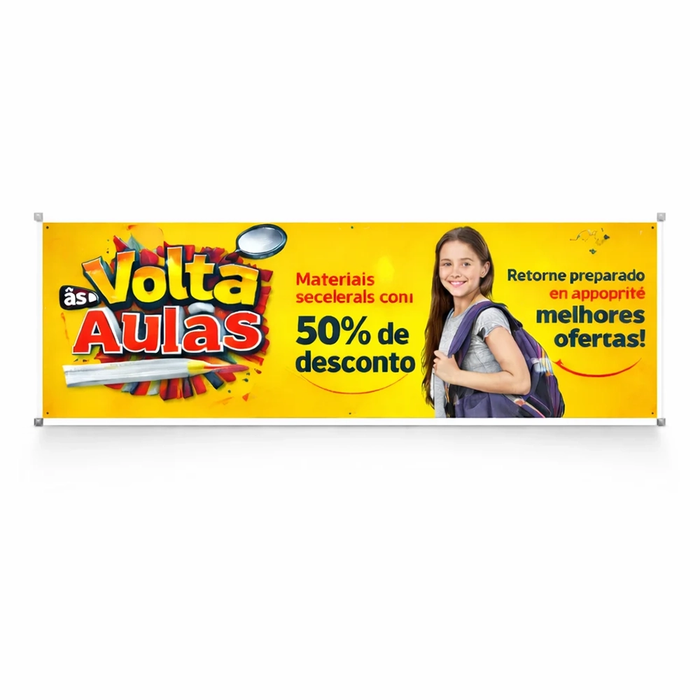 Faixa em Lona