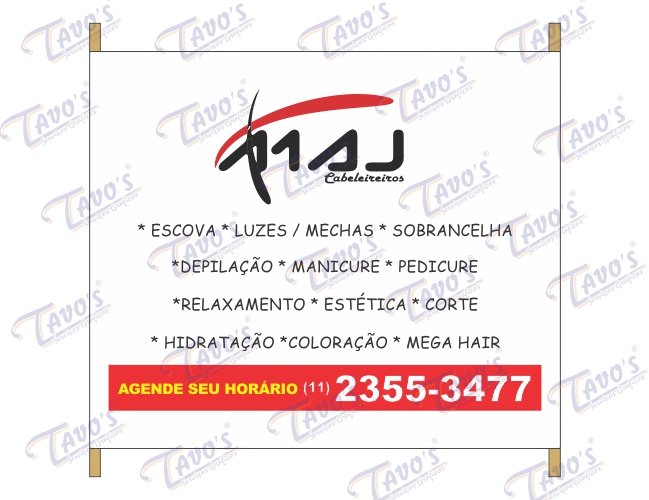 Faixa em lona