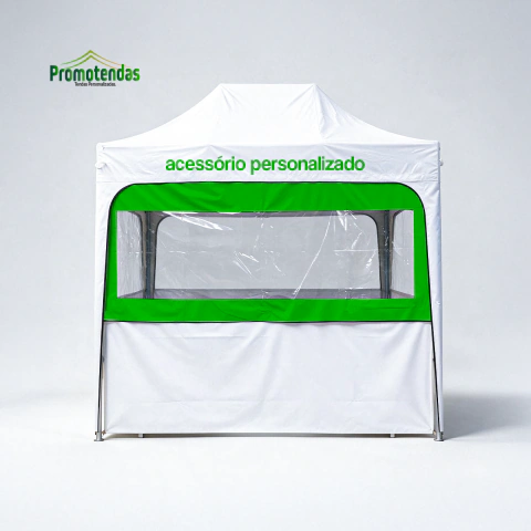 Fechamento Superior em Cristal | Luz Natural, Visibilidade e Proteção Profissional