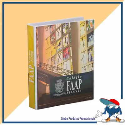 Fichario em Pvc Com Colocacao de Encarte
