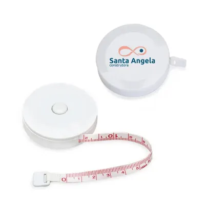 Fita Metrica Plastica Redonda Personalizada