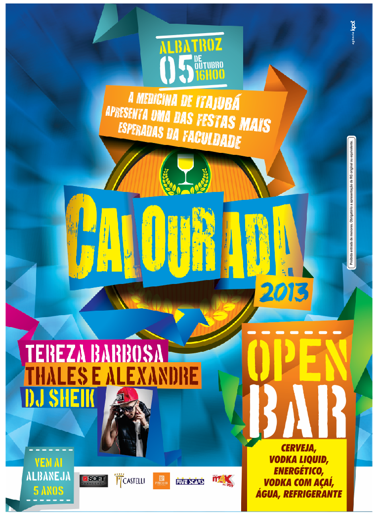 Flyer de Balada