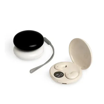 Fone Bluetooth c Display Modo Sono e Cordao de Silicone