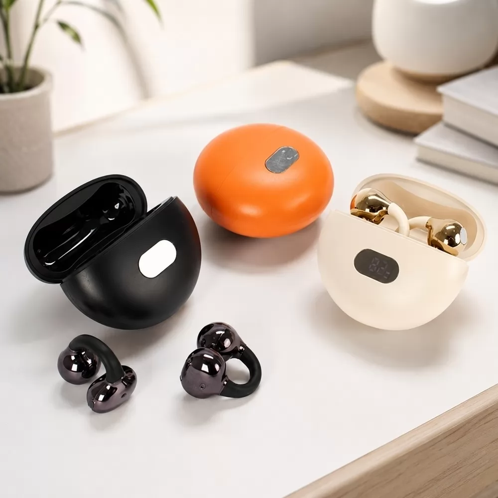 Fone de Ouvido Bluetooth com Case Carregador