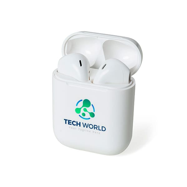 Fone de Ouvido Bluetooth Touch com Case Carregador Personalizado