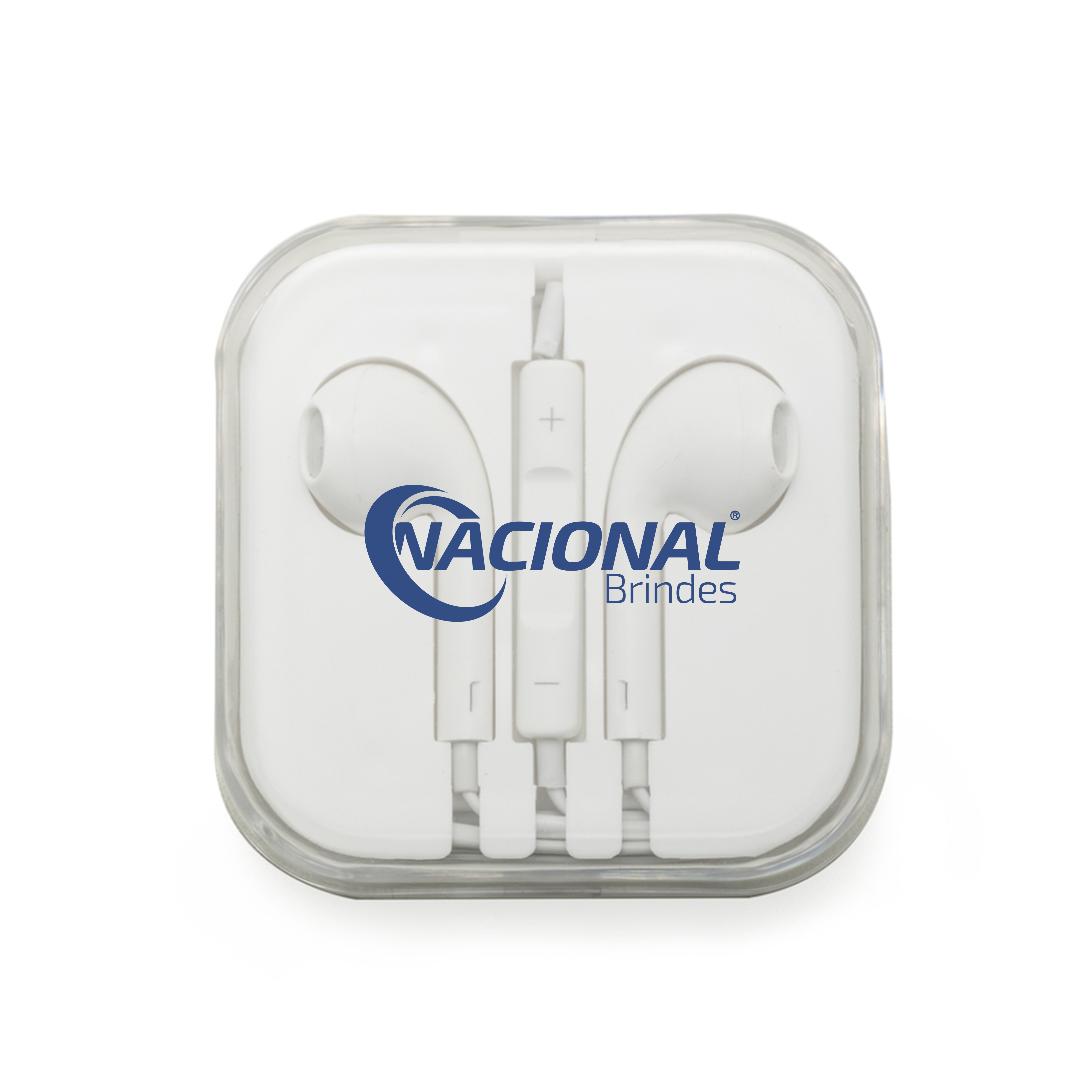 Fone De Ouvido Com Microfone E Volume