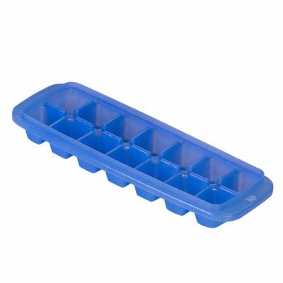 Forma de gelo plástica personalizada. Medidas: C 270 x L 105 x A 35 mm.