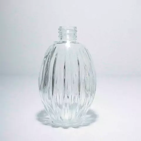 Frasco Vidro Gomos 350ml 28/410 - Cristal