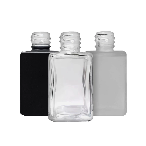 Frasco Vidro Square 030ml 18/410 - Escolha a Cor